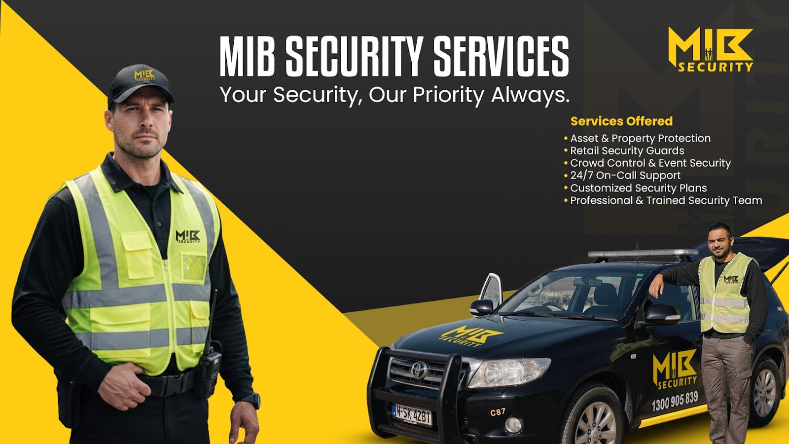 MIB Security guards